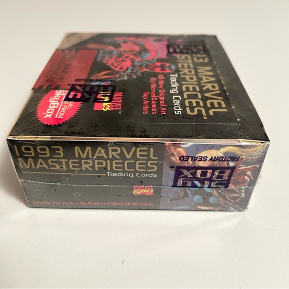 Marvel Masterpieces Trading Cards - Black and Red - Picture 3 of 6